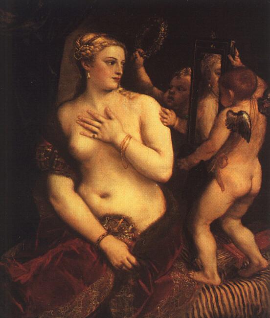  Titian Venus with a Mirror oil painting image
